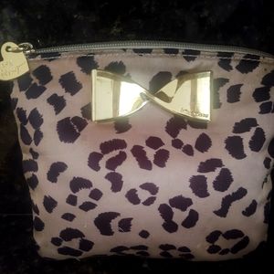 Betsy Johnson leopard pouch